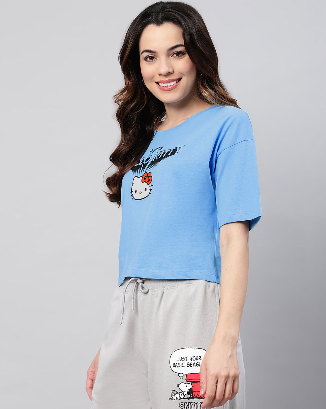 Hello Kitty Oversized Tshirt For Women