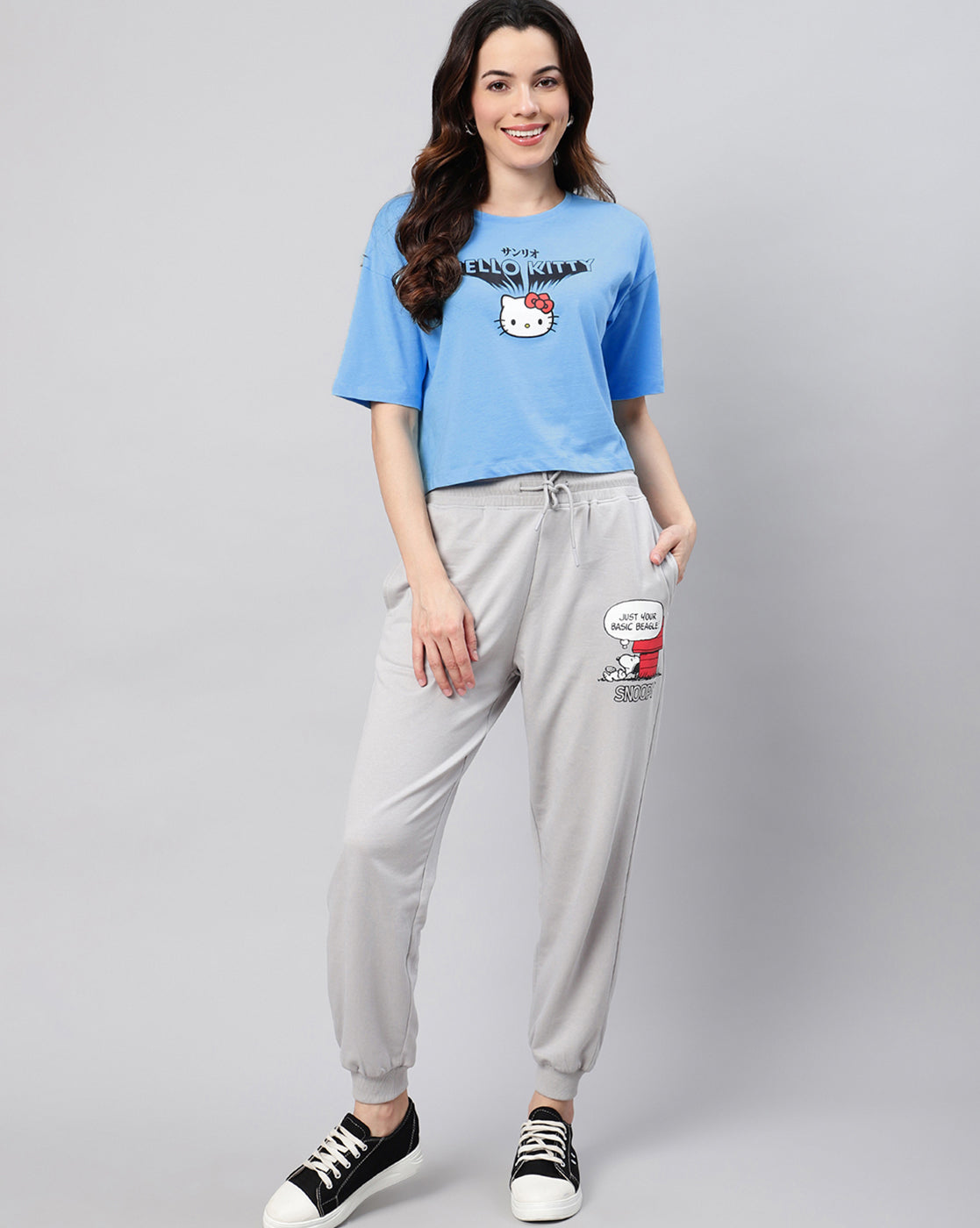 Hello Kitty Oversized Tshirt For Women