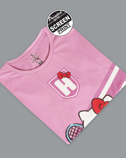 Hello Kitty Relaxed Fit Tshirt For Women