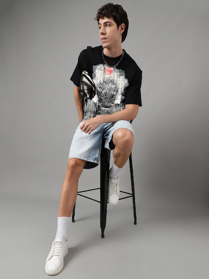 House Of Dragon Printed Oversized Tshirt For Men