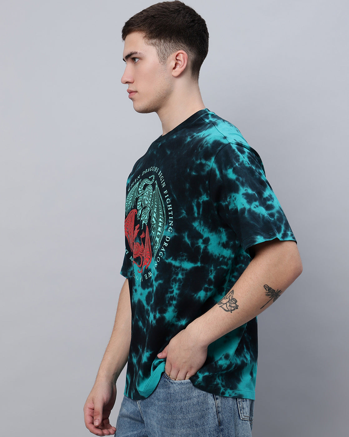 House Of The Dragon Oversized Tshirt Men