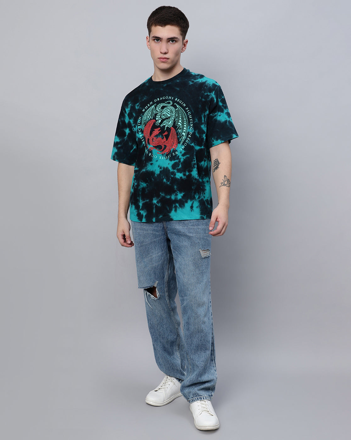 House Of the Dragon Oversized Tshirt For Men