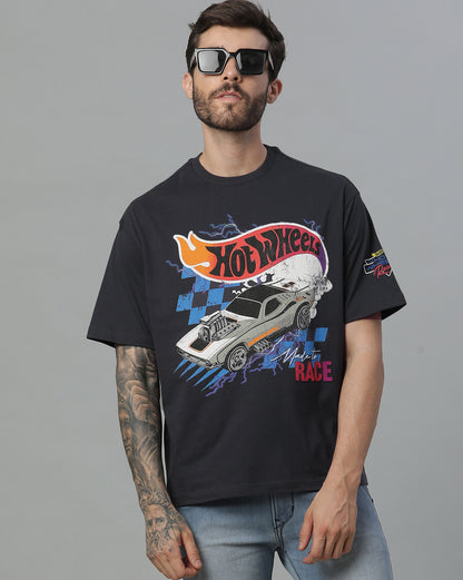 Hot Wheels Oversized Tshirt For Men