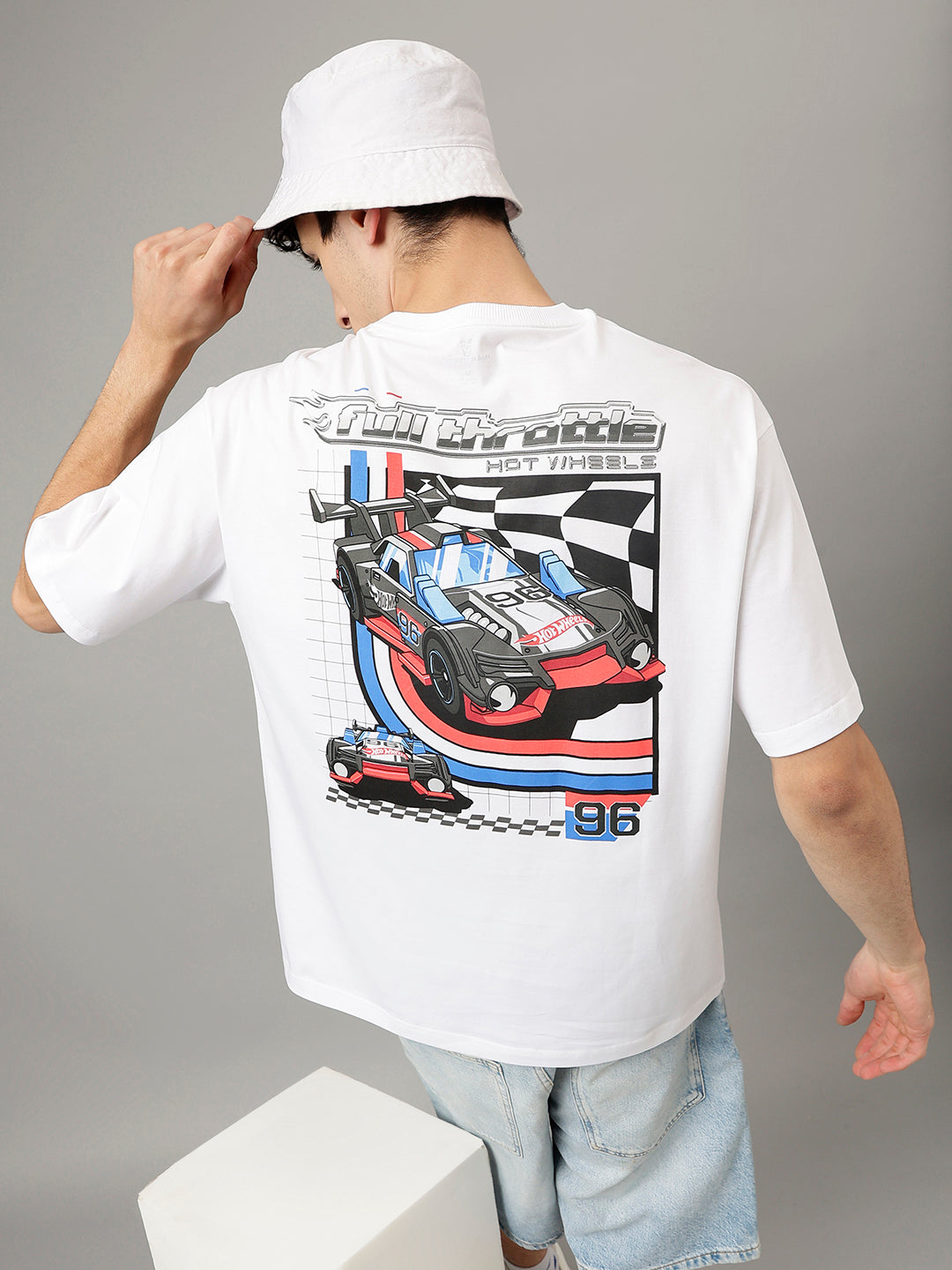 Hot Wheels Oversized Tshirt For Men