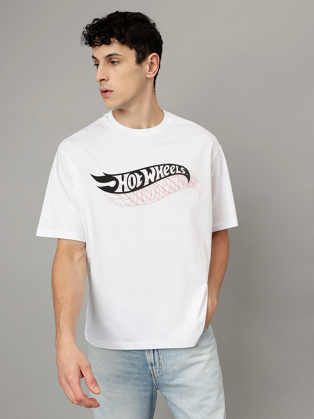 Hot Wheels Oversized Tshirt For Men