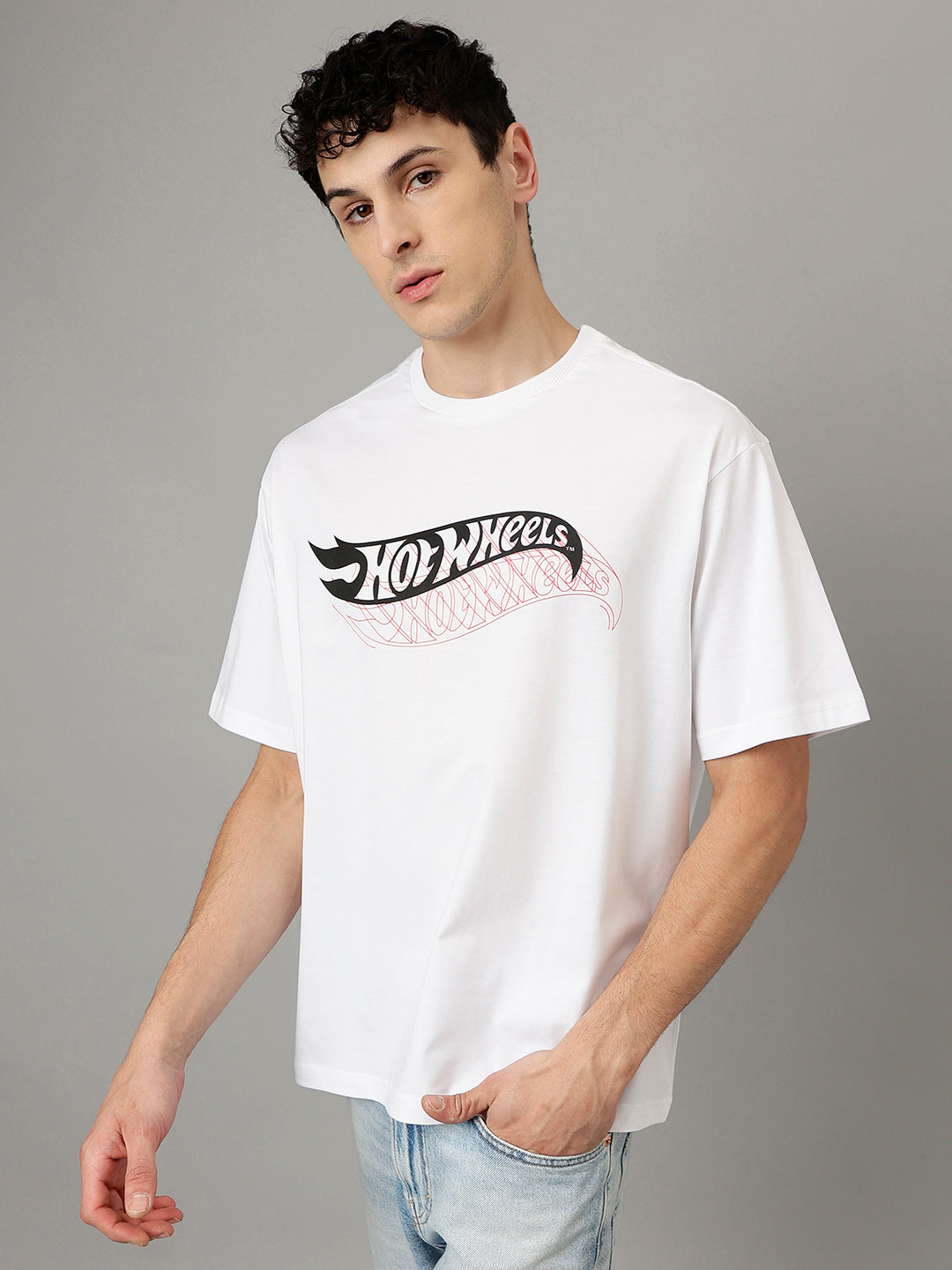 Hot Wheels Oversized Tshirt For Men