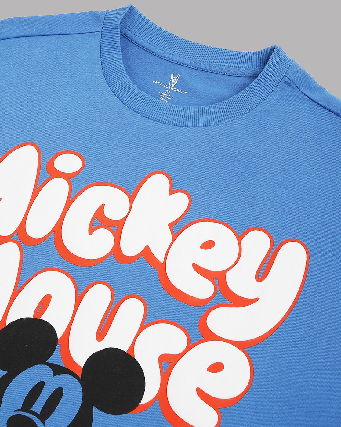 Mickey & Friends Printed Oversized Fit Tshirt For Men