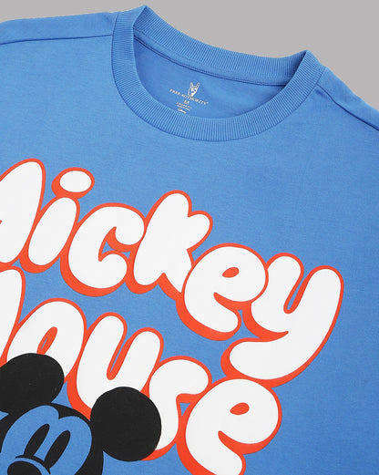 Mickey & Friends Printed Oversized Fit Tshirt For Men