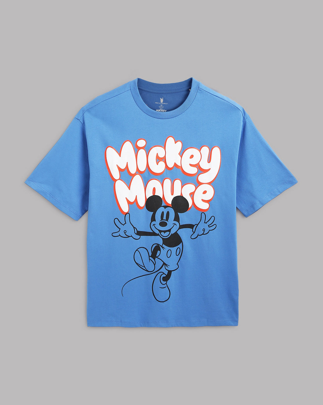 Mickey & Friends Printed Oversized Fit Tshirt For Men