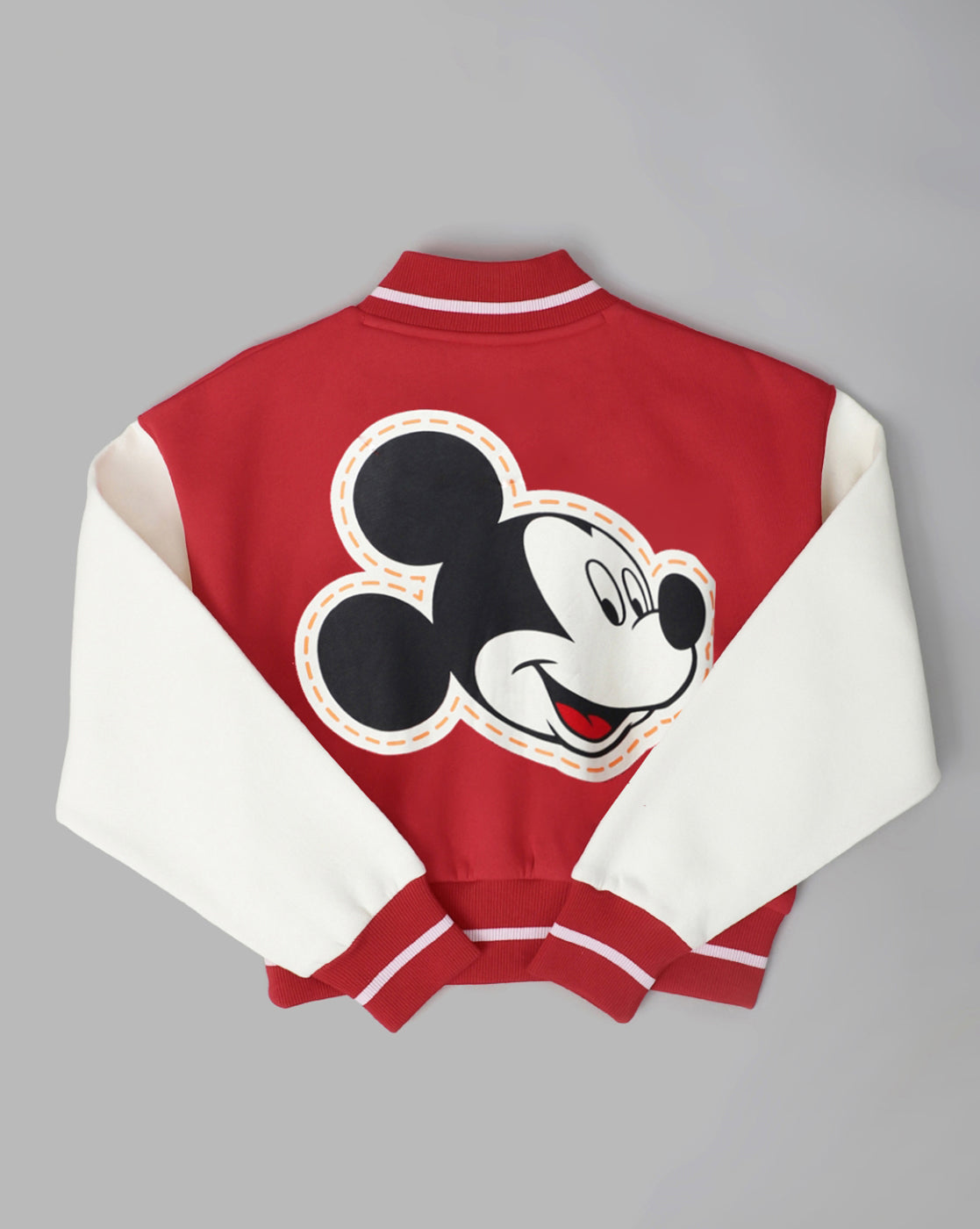 Mickey Mouse Oversized Varsity Jacket Women