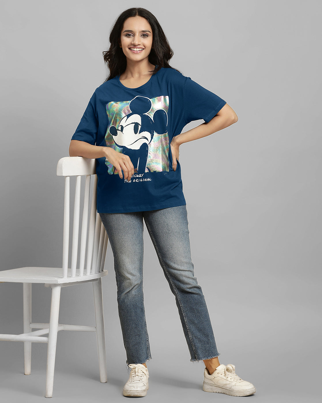 Mickey & Friends Oversized Tshirt For Women