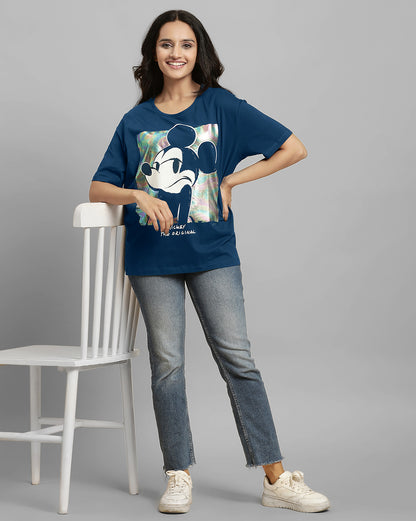 Mickey & Friends Oversized Tshirt For Women