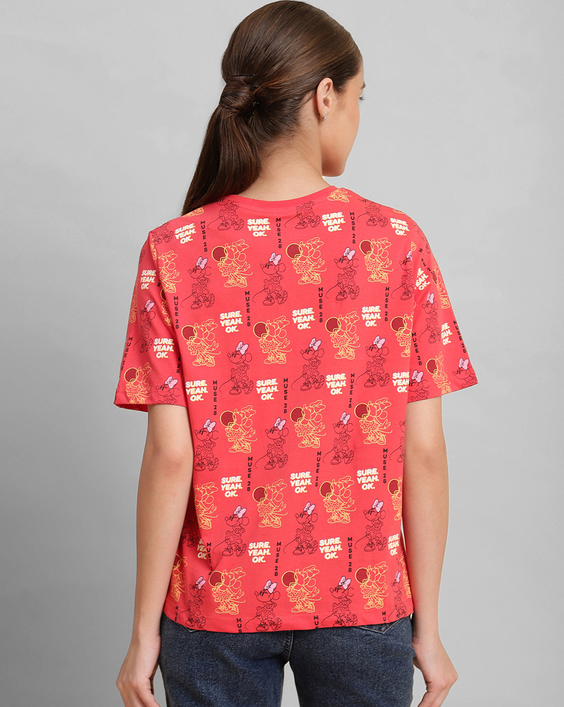 Mickey & Friends Regular Fit Tshirt For Women