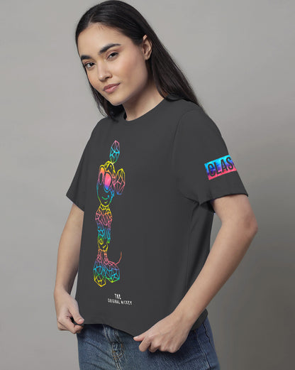 Mickey & Friends Regular Fit Tshirt For Women