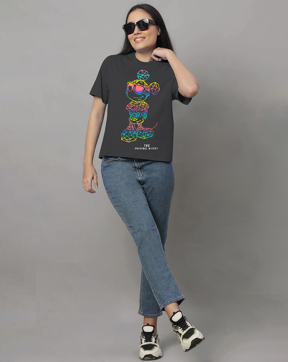 Mickey & Friends Regular Fit Tshirt For Women