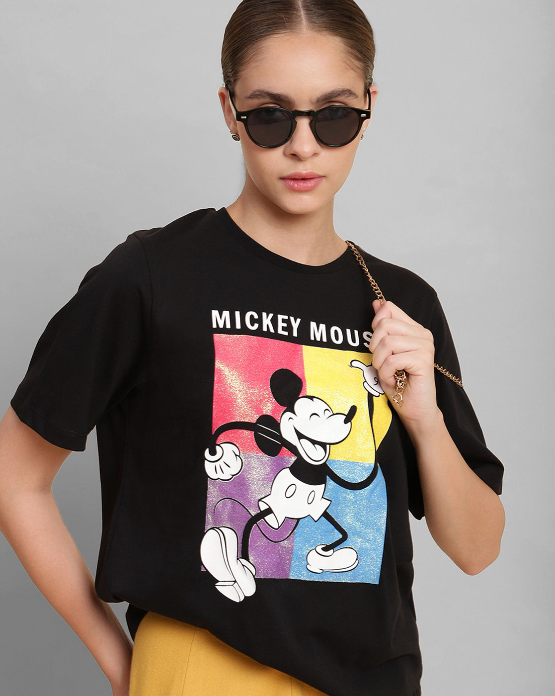 Mickey & Friends Regular Fit Tshirt For Women