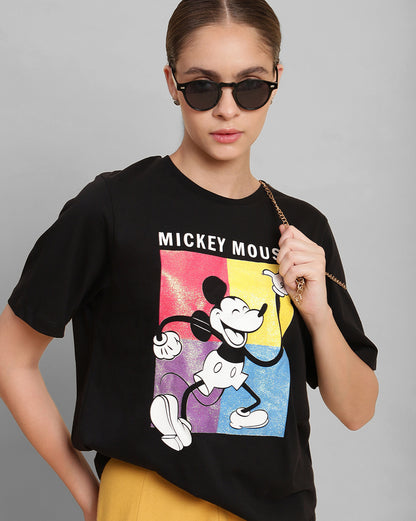 Mickey & Friends Regular Fit Tshirt For Women