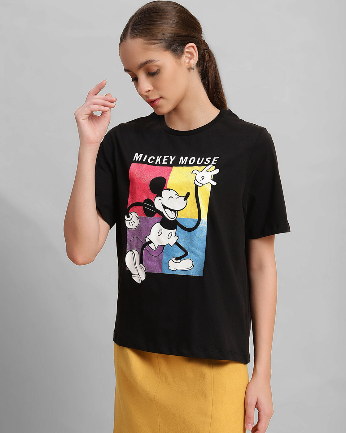 Mickey & Friends Regular Fit Tshirt For Women