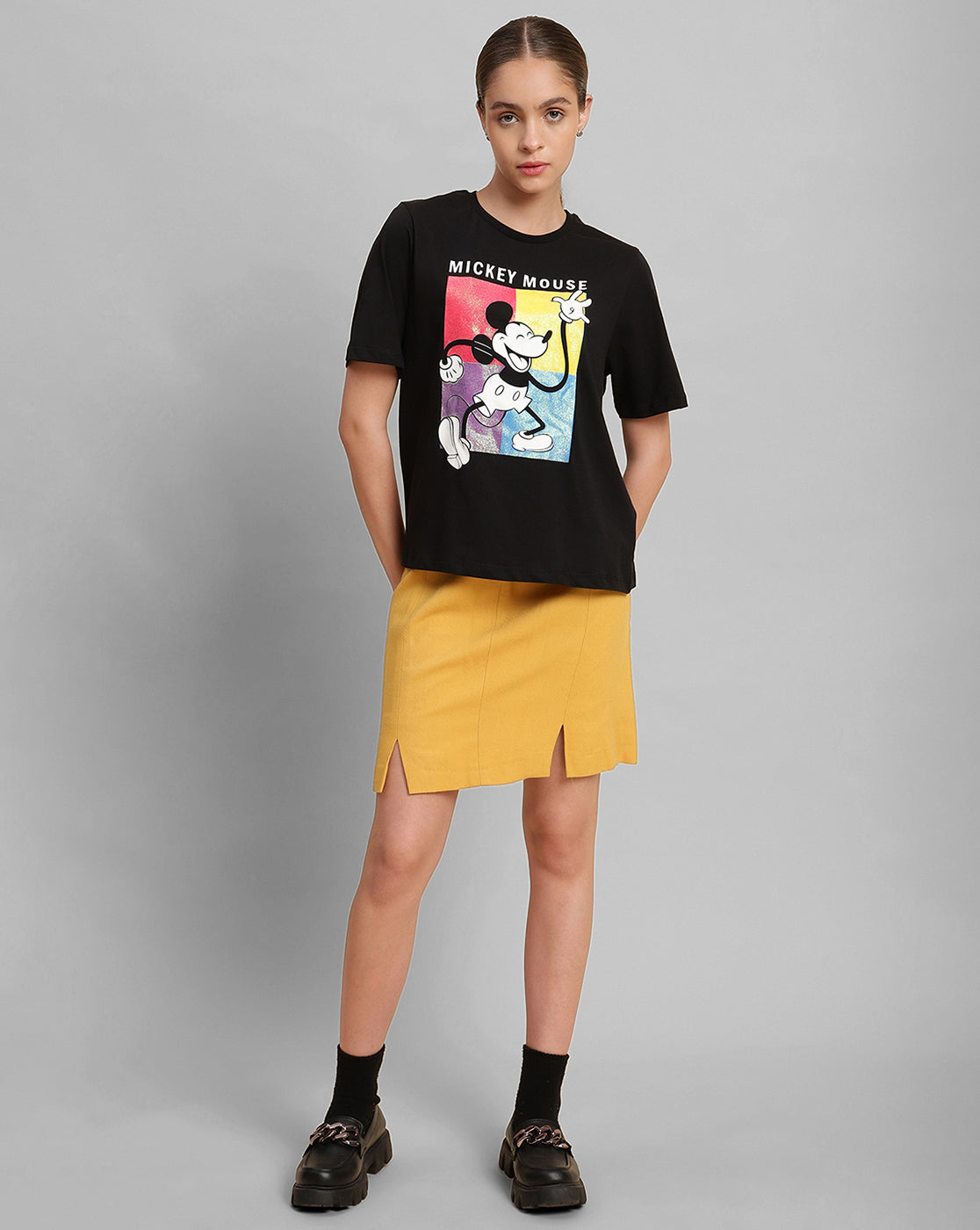 Mickey & Friends Regular Fit Tshirt For Women