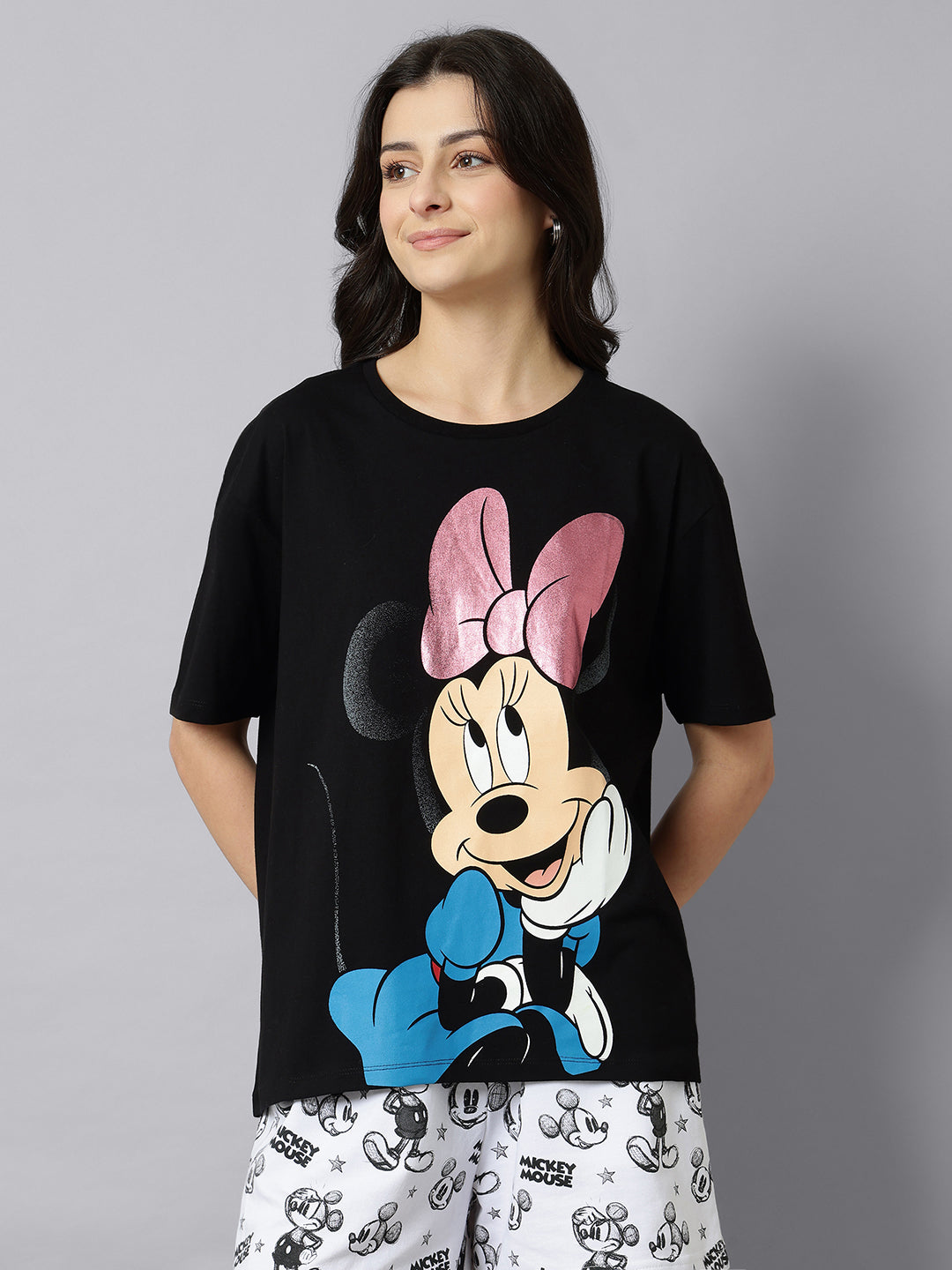 Mickey & Friends Oversized Tshirt For Women