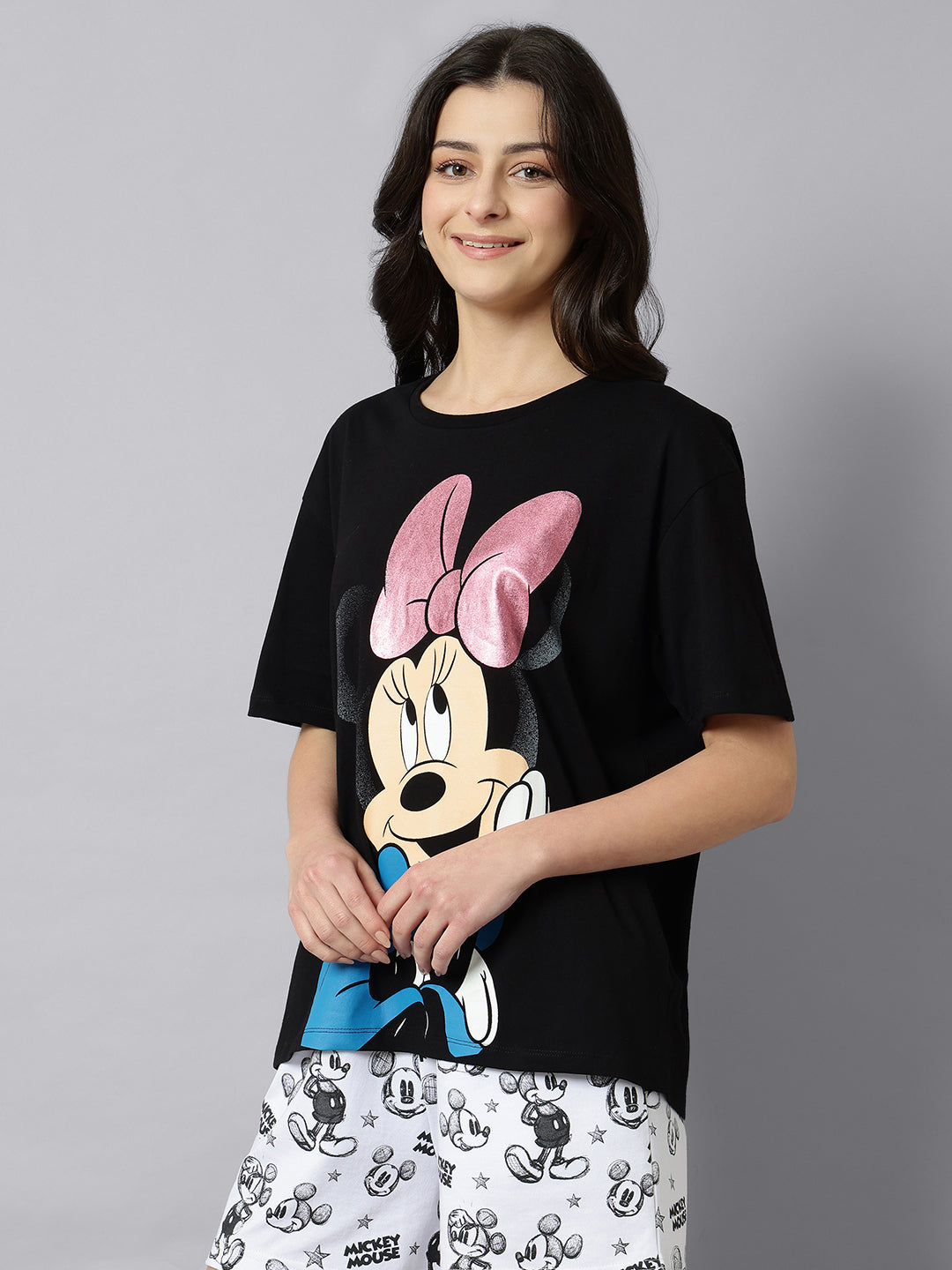 Mickey & Friends Oversized Tshirt For Women