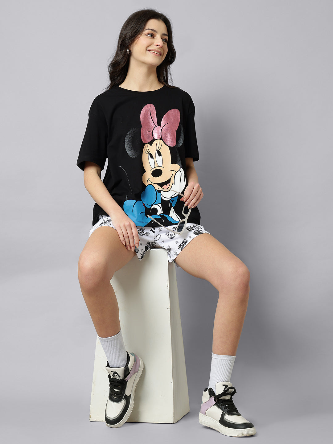 Mickey & Friends Oversized Tshirt For Women