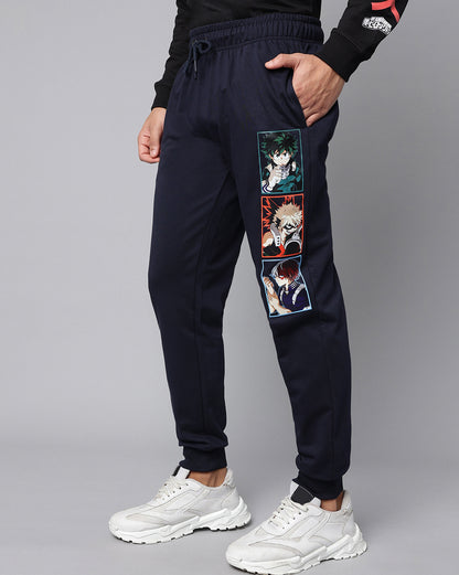 My Hero Academia Printed Mid-Rise Jogger For Men