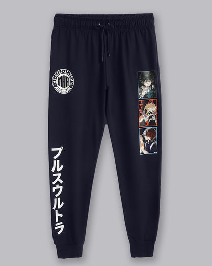 My Hero Academia Printed Mid-Rise Jogger For Men