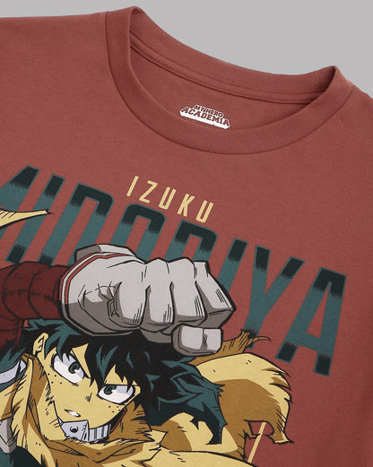 My Hero Academia Printed Regular Fit Tshirt For Men