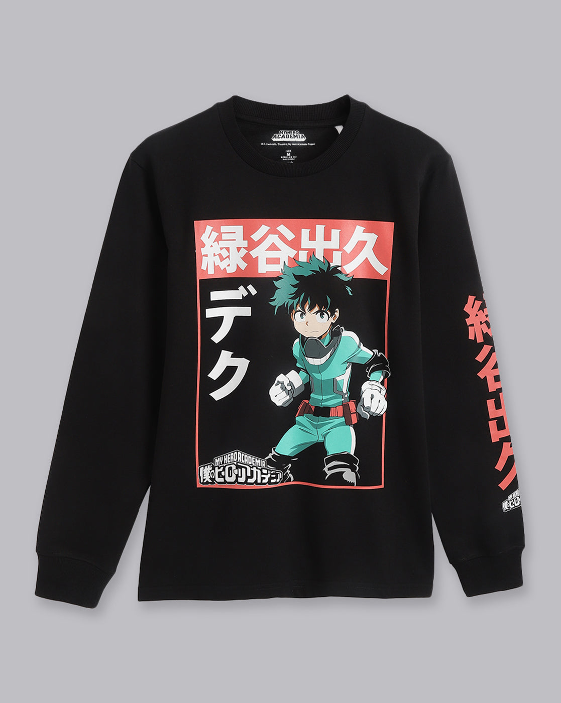 My Hero Academia Full Sleeve Tshirt Men