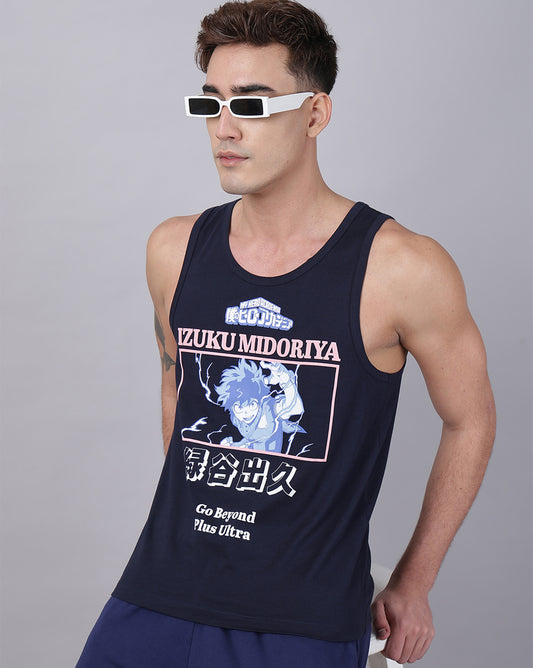 My Hero Academia Printed Regular Fit Vest For Men