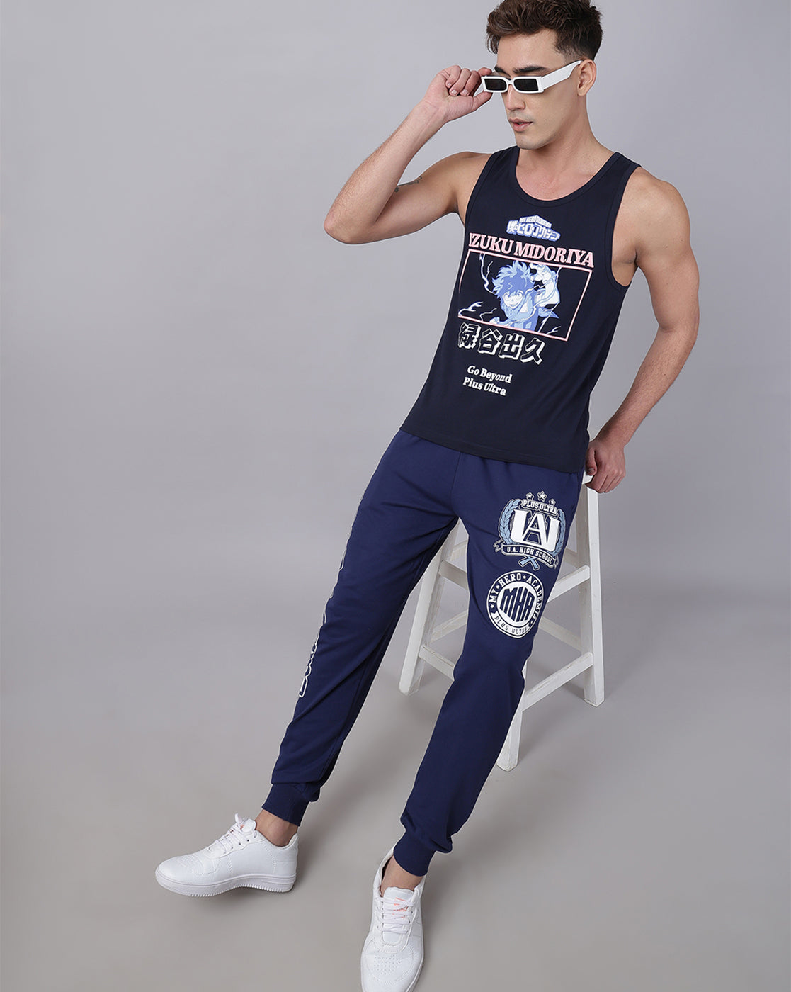 My Hero Academia Printed Regular Fit Vest For Men