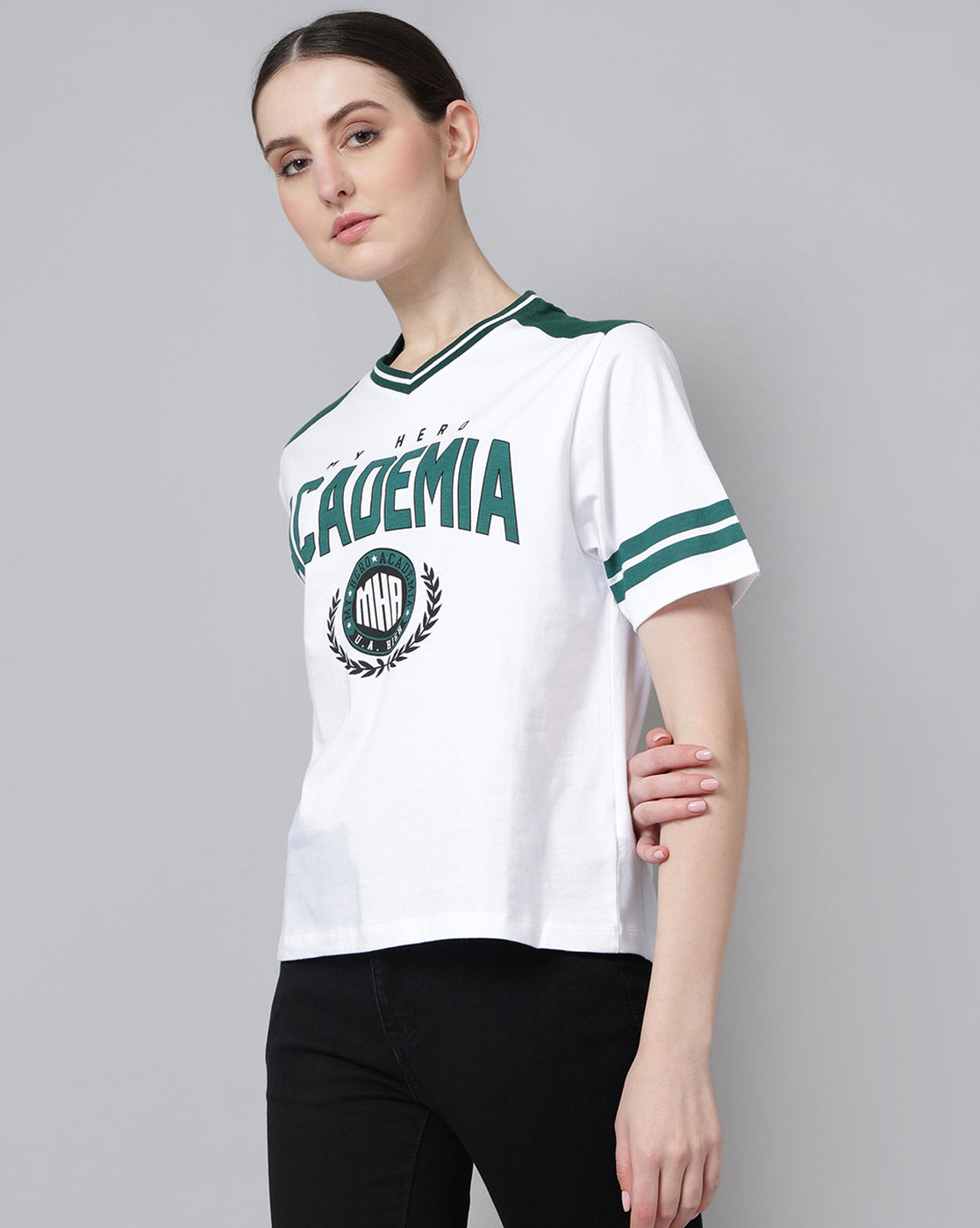 My Hero Academia Printed Regular Fit Tshirt For Women