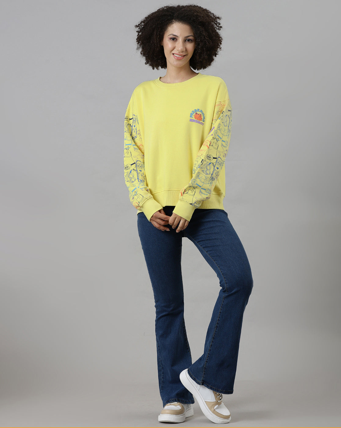 Minions Relaxed Fit Sweatshirt Women