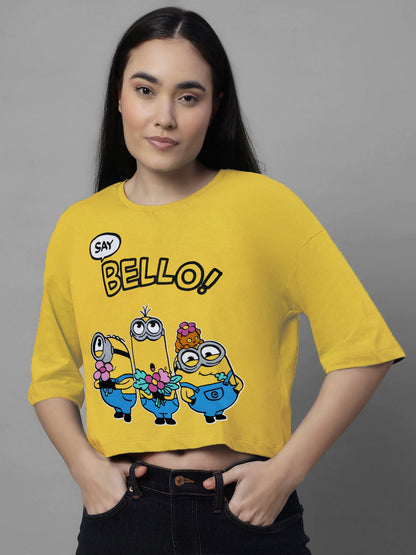 Minions Oversized Tshirt For Women