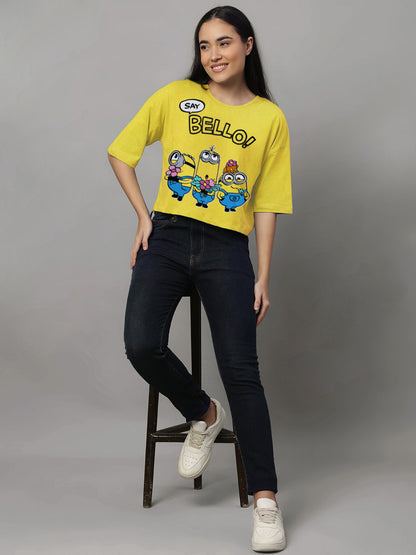 Minions Oversized Tshirt For Women