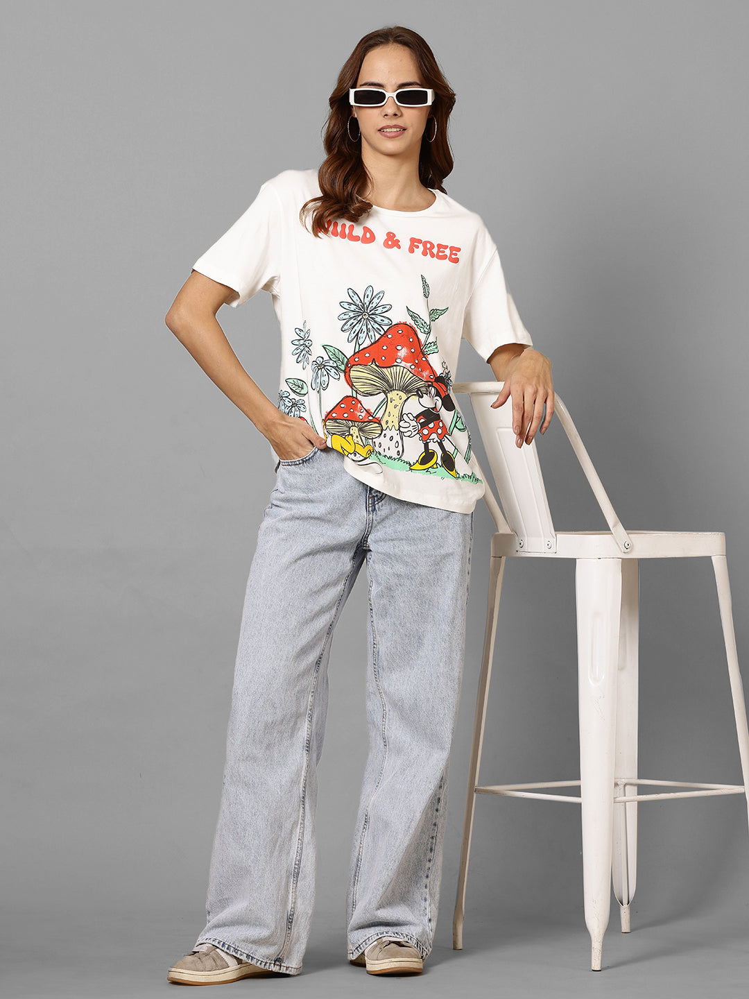 Minnie Mouse Oversized Tshirt For Women