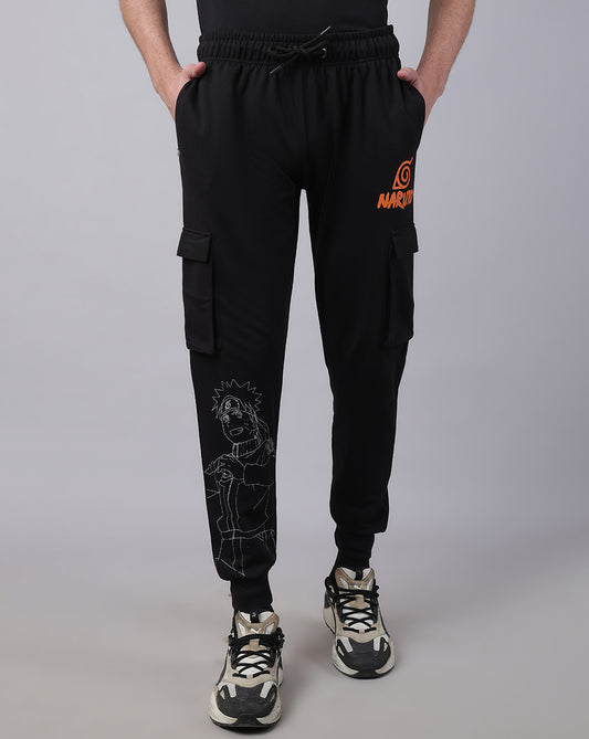 Naruto Printed Regular Fit Jogger For Men