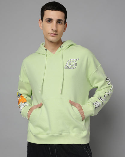 Naruto Printed Oversize Hoodie For Men