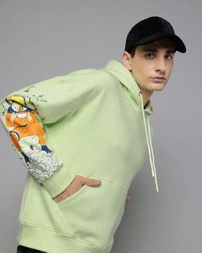 Naruto Printed Oversize Hoodie For Men