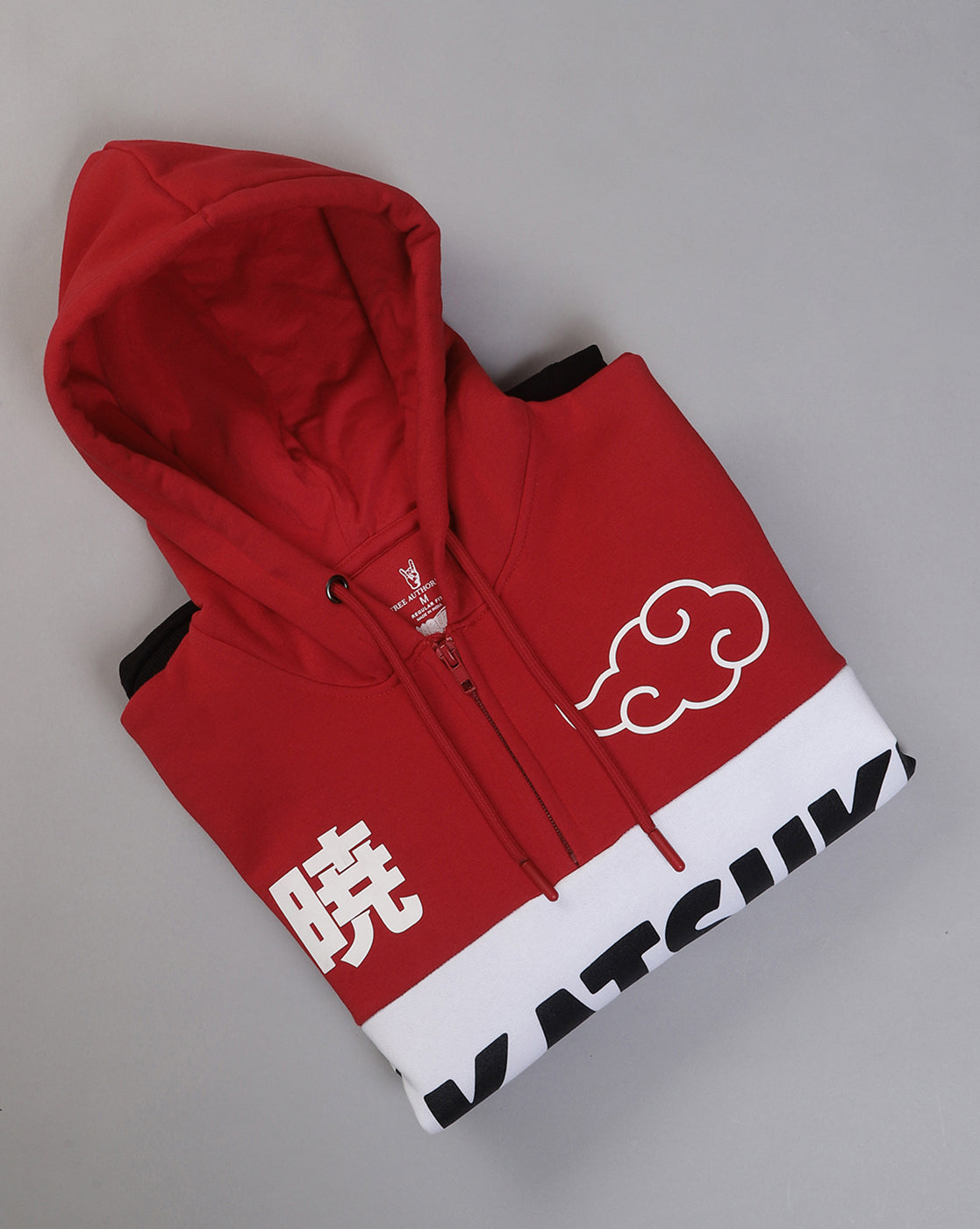 Naruto Printed Regular Fit Hoodie For Men