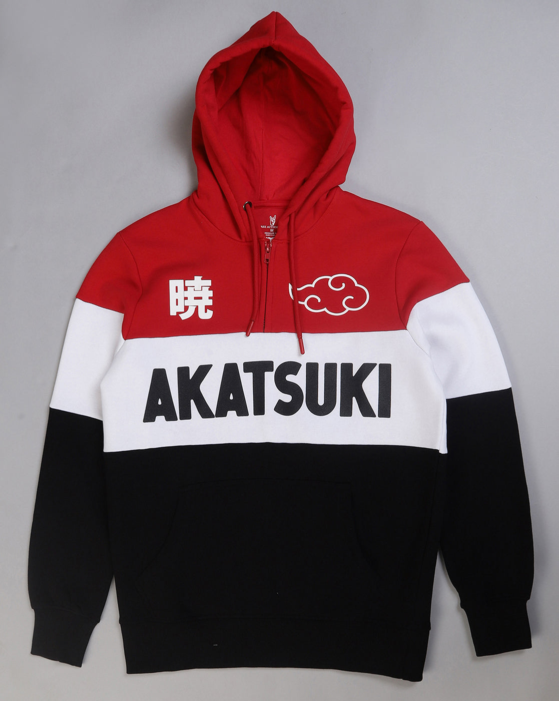 Naruto Printed Regular Fit Hoodie For Men