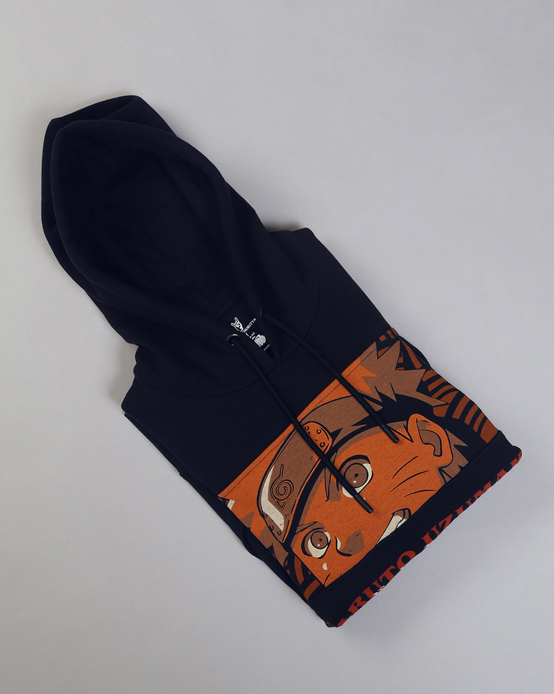 Naruto Printed Regular Fit Hoodie For Men