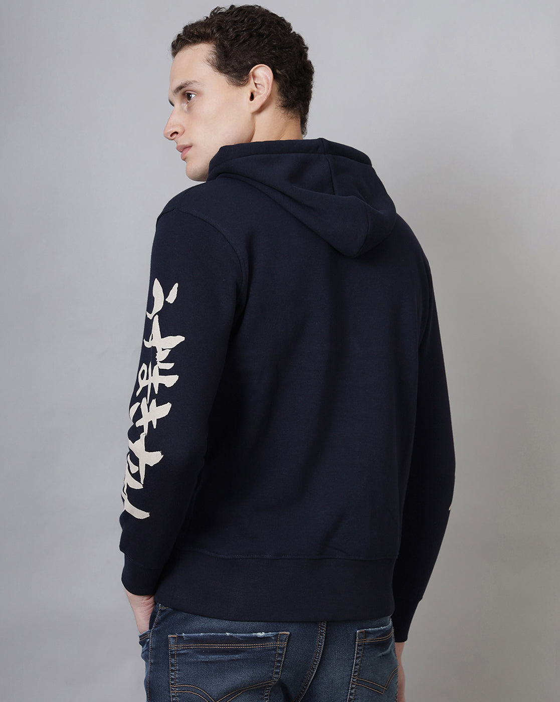 Naruto Printed Regular Fit Hoodie For Men