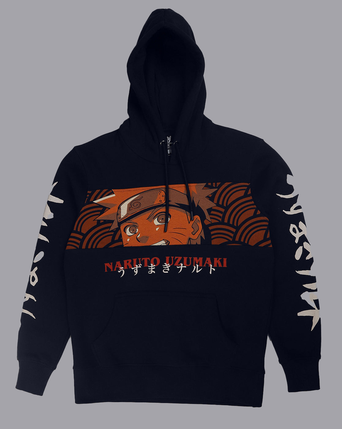 Naruto Printed Regular Fit Hoodie For Men