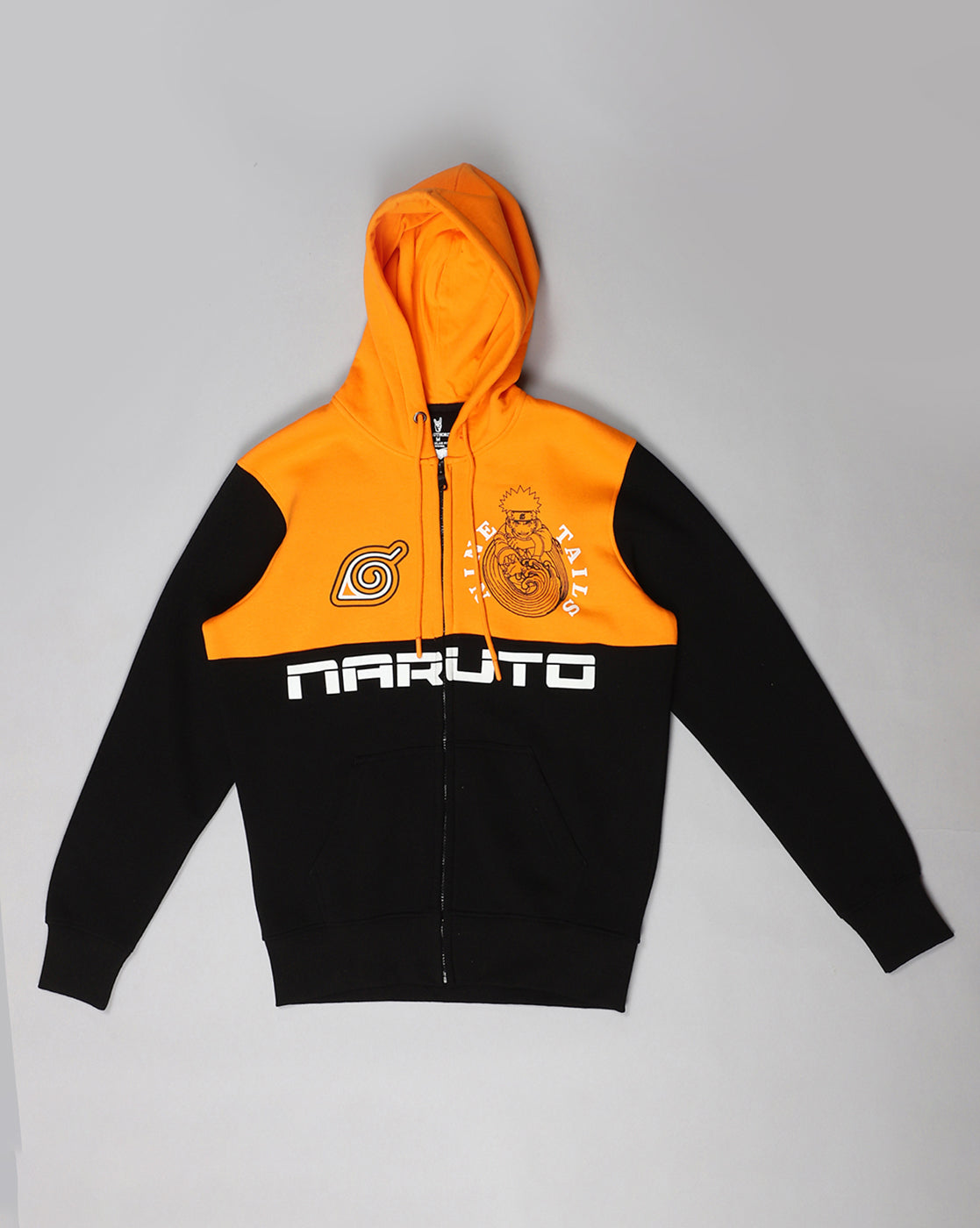 Naruto Printed Regular Fit Hoodie For Men