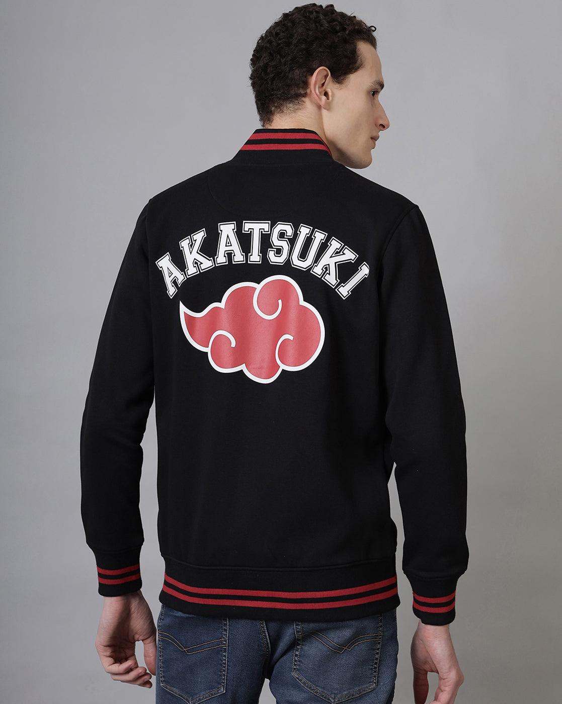 Naruto Akatsuki Varsity Jacket Men