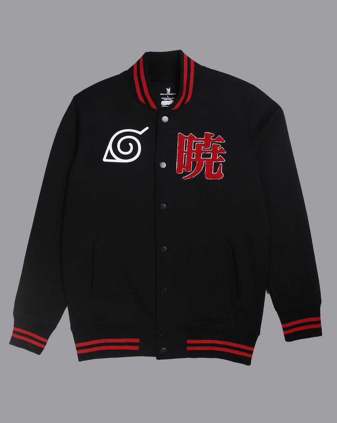 Naruto Akatsuki Varsity Jacket Men