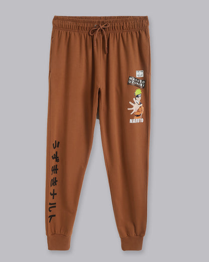 Naruto Printed Mid-Rise Jogger For Men