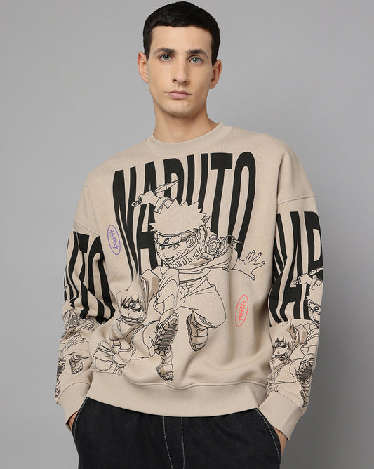 Naruto & Itachi Oversized Sweatshirt Men